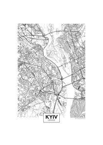 carte de Kyiv