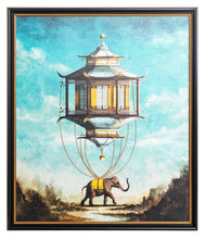 Charger l&#39;image dans la visionneuse de la galerie, Éléphant avec de vraies chaînes 
