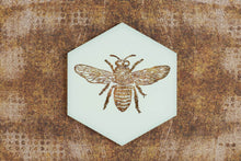 Charger l&#39;image dans la visionneuse de la galerie, abeille hexagonale 
