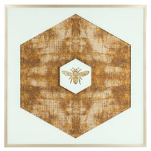 Charger l&#39;image dans la visionneuse de la galerie, abeille hexagonale 
