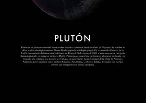 Poster plutón