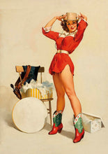 Charger l&#39;image dans la visionneuse de la galerie, Pin Up Cowboy II
