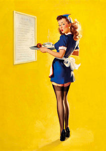 Pin Up Serveuse