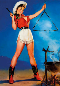 Pin Up Cowboy II