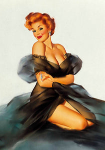 Pin Up Robe Noire
